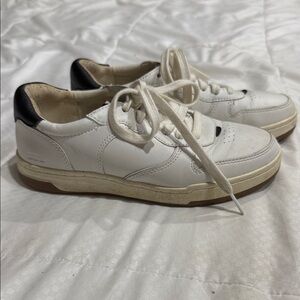 Madewell White and Black Sneakers